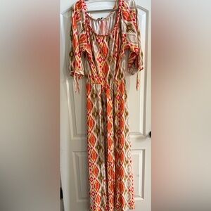Stylish Multicolor Maxi Dress